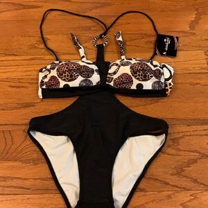 Beach Joy bikini one piece swimsuit.
